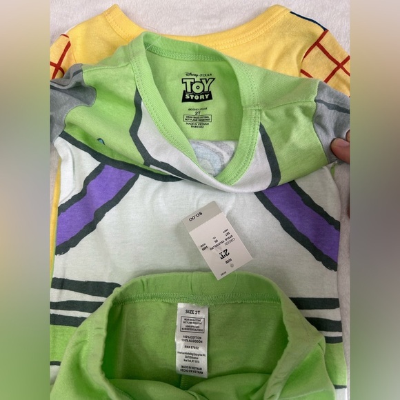 Disneys Toy Story 2T Toddler Pajama Set New with tags! - Picture 2 of 6
